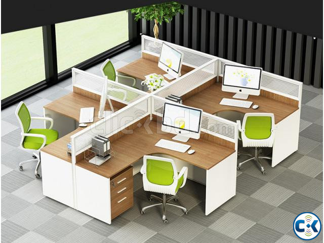 Modern Office Desk large image 1