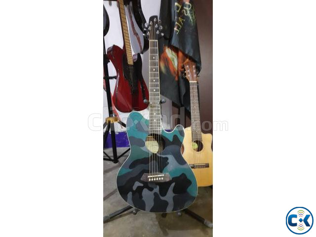 Ibanez Talman TCY10 Acoustic-Electric Guitar Camouflaged  large image 0