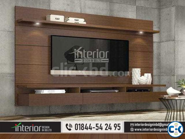 Best Home Interior Wall Living Room TV Cabinet Design 2023 large image 1