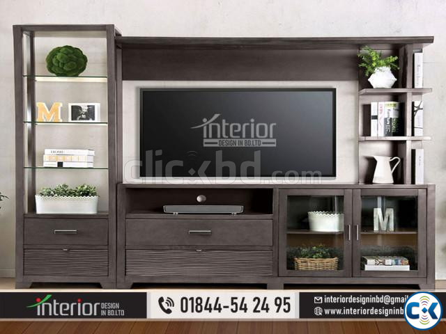 Best Home Interior Wall Living Room TV Cabinet Design 2023 large image 3