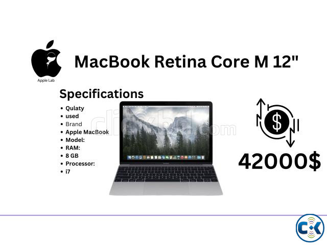 MacBook Retina Core M 12  large image 0