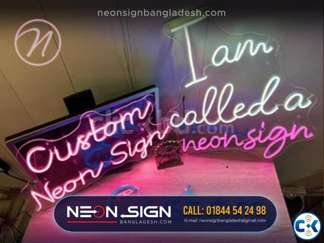 Neon Sign Bangladesh Dhaka Your Dream Neon is Here large image 1
