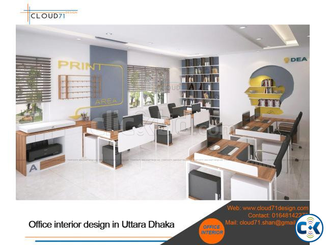 Office Space Interior Design Mirpur Dhaka large image 2
