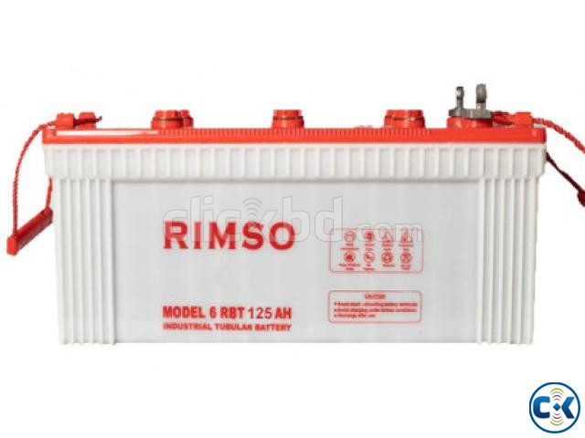 Rimso 6 RBT 200AH Tubular IPS Battery with 2 years Warranty large image 0