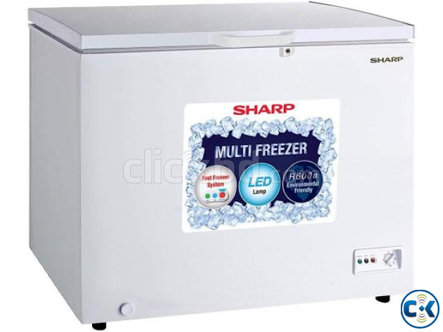 Sharp Chest Freezer - 200L - SCF-K250X-SL3 - White large image 0