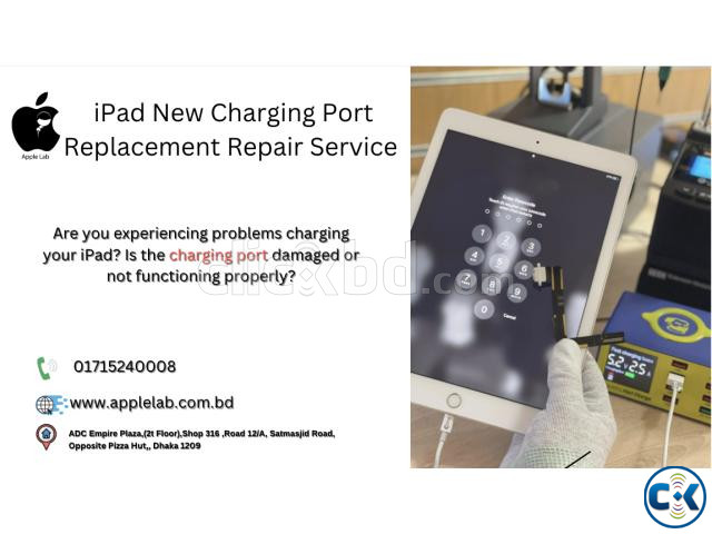 iPad New Charging Port Replacement Repair Service large image 0