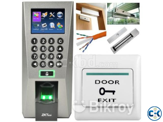 ZKTeco F18 Time Attendance Access Control large image 0