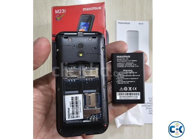 Maximus M23i Button Folding Phone With Warranty large image 4