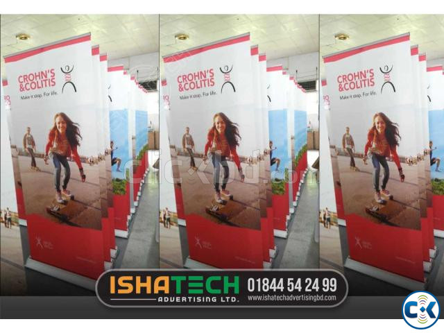 Best X Stand Roll up Banner X Banner and Pop up Stand Price large image 1