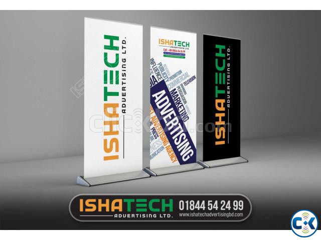 Best X Stand Roll up Banner X Banner and Pop up Stand Price large image 2