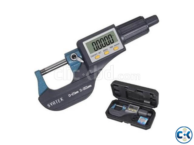 Digital Micrometer 0-25mm With Large Display large image 3