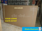 65 inch SAMSUNG CU8100 CRYSTAL UHD 4K BEZEL-LES TV