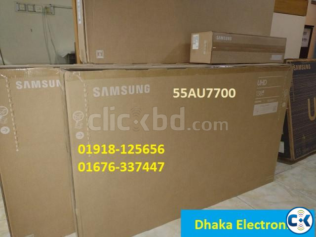 55 AU7700 Crystal UHD 4K Smart TV Samsung Official large image 0