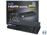 8 Port HDMI Splitter Amplifier for PS3 3D HD TV Support 1080