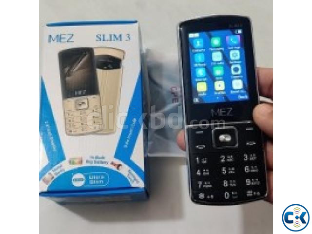 MEZ SLIM 3 Super Slim Metal Phone With Warranty large image 0