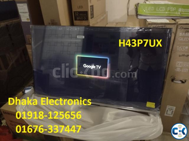 43 H43P7UX HQLED 4K Google Android TV Haier large image 1