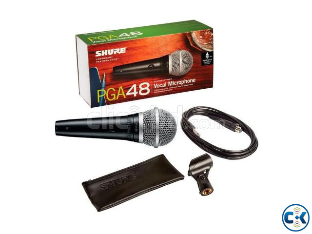 Shure PGA48 Dynamic Microphone - Handheld Mic for Vocals large image 1