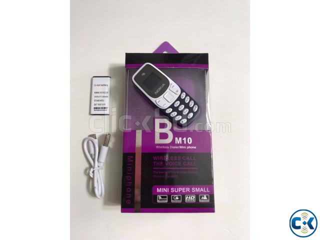BM10 Mini Mobile Phone Dual Sim Option large image 4