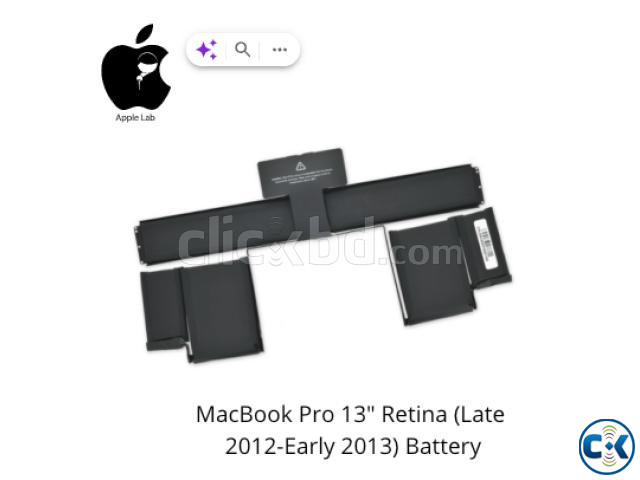 MacBook Pro 13 Retina 2012-Early 2013 Battery large image 0