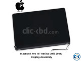 MacBook Pro 15 Retina Mid 2015 Display Assembly