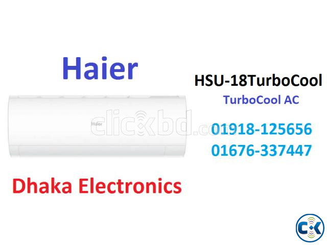 HAIER 1.5 TON SPLIT AIR CONDITIONER HSU-18TurboCool large image 0