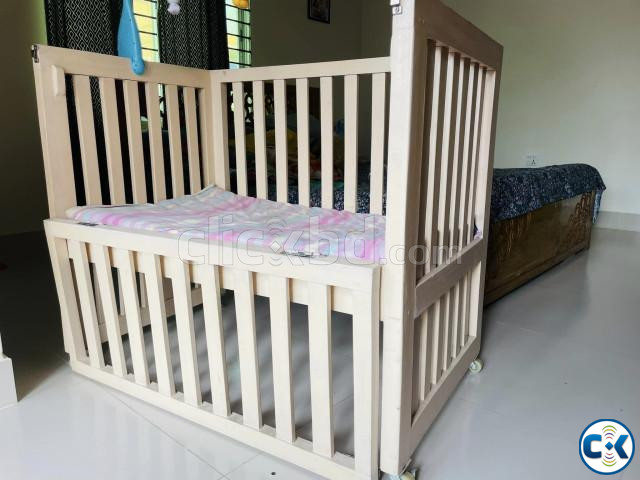 Baby Crib Wooden for Sale large image 2