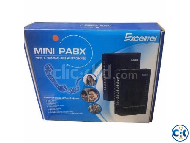 Excelltel MS108 8-Line Intercom Mini PABX System Price in Ba large image 0