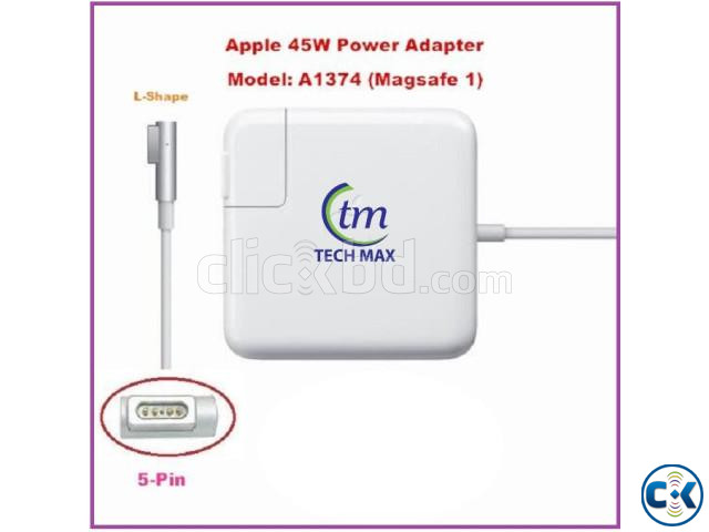 Apple MacBook 60W MagSafe_1 L-Tip Connector Adapter Charger large image 1
