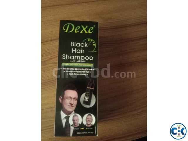 Dexe Black Hair Shampoo 400ml large image 4