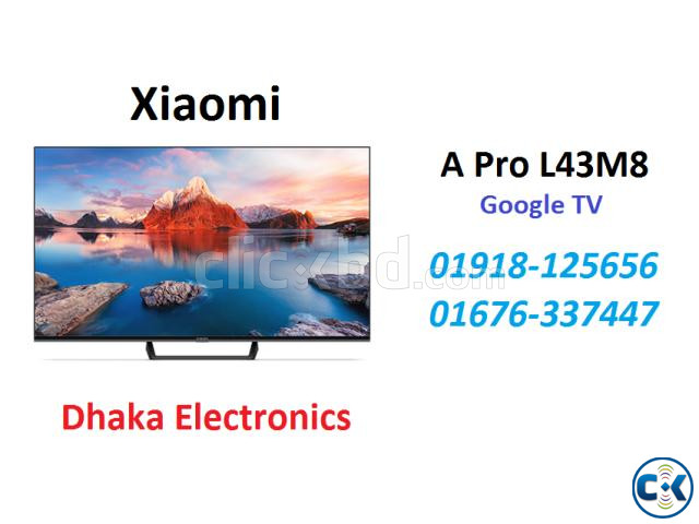 Xiaomi A Pro 43 inch L43M8 4K ANDROID Google TV OFFICIAL large image 0