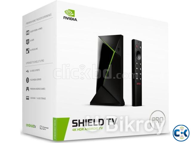 NVIDIA SHIELD Android TV Pro Streaming Media Player 4K HDR  large image 0