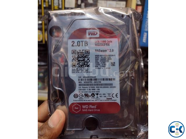 WD20EFRX Red Disk 3.5 2TB HDD NAS Storage 1 Year Warranty large image 0
