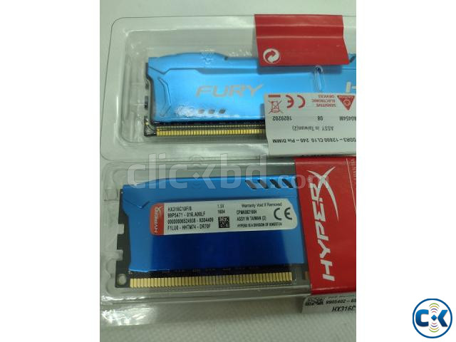 HyperX FURY 8GB DDR3 1600 Brand New Ram With 3 Years Warrant large image 4