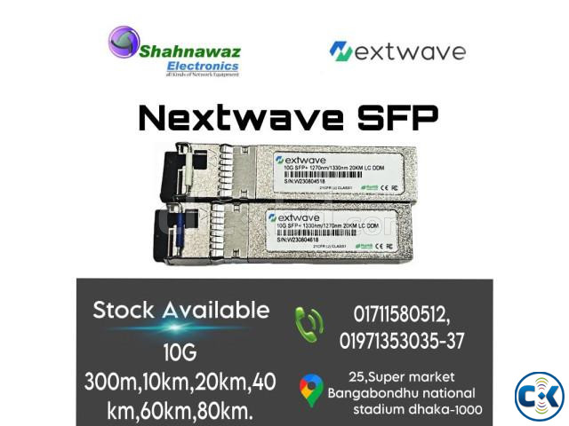 Nextwave 10G SFP large image 1