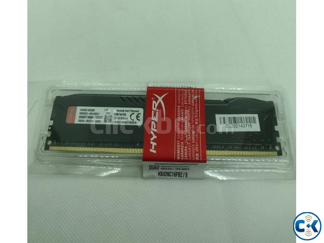 HyperX Fury 8GB DDR4 2400 Desktop Memory 3 years warranty large image 2
