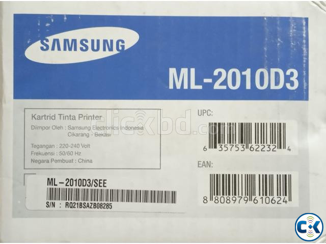 Toner Cartridge Samsung ML-2010D3 large image 1