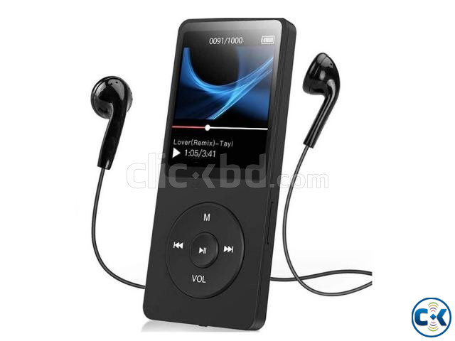 D8 Bluetooth MP3 MP4 Music Player FM Radio Black large image 0
