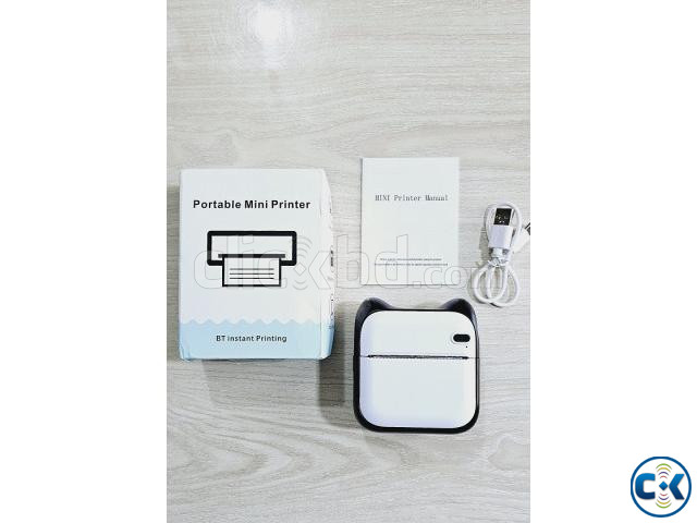 A31 Mini Bluetooth Photo Printer instant printing For IPhone large image 2