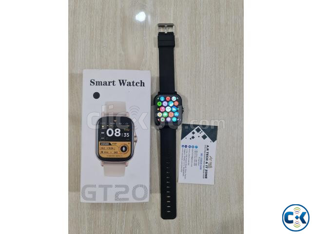 GT20 Smart Watch Waterproof Touch Display Calling Option large image 2