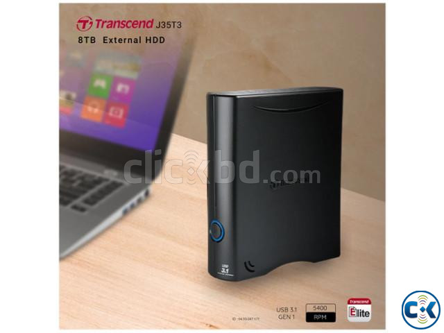Transcend 8TB StoreJet 35T3 External Hard Disk Drive HDD  large image 1