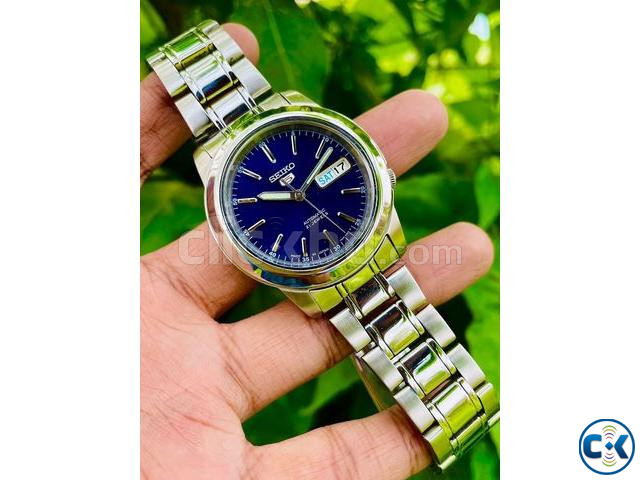 Exclusive Gorgeous SEIKO 5 SNKE52 Royal Blue Automatic Watch large image 1