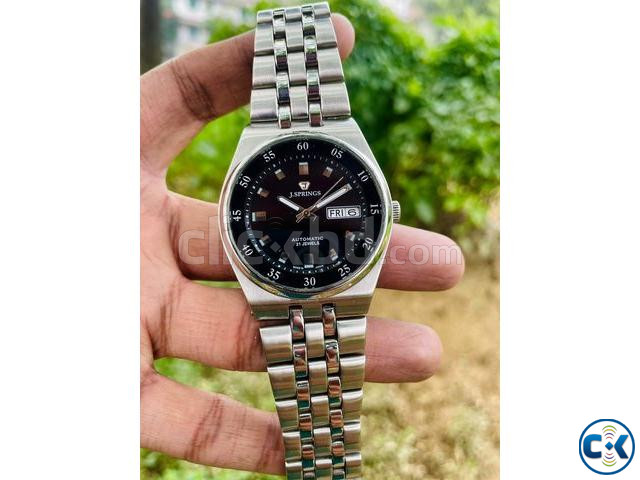 Gorgeous J.Springs Black Sporty Automatic Watch large image 2