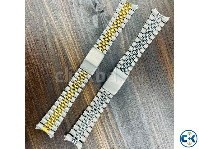 Brand New Stainless Steel 316L Jublilee Watch Strap large image 0