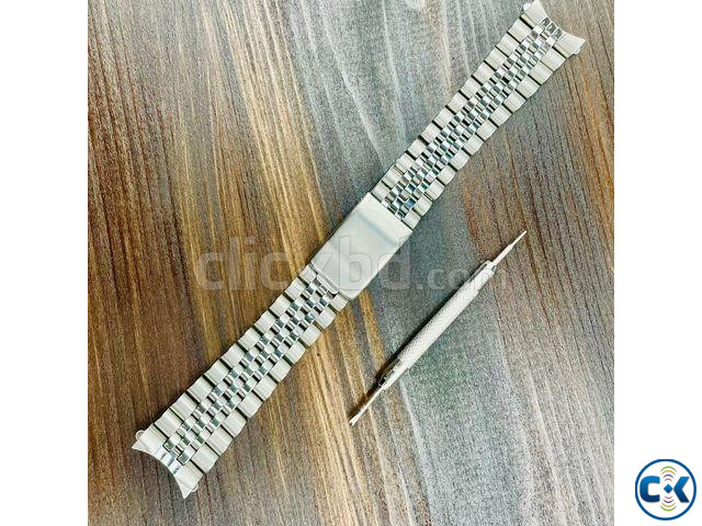 Brand New Stainless Steel 316L Jublilee Watch Strap large image 1