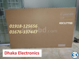 SAMSUNG 43 inch CU7700 CRYSTAL UHD 4K TV Official