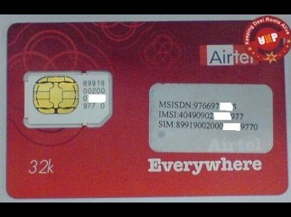 SIM airtel post paid sim without LINE RENT..Corporate