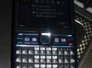 Nokia E63 Made in Finland Blue with Charger Fresh