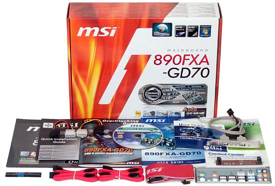 MSI 890FXA-GD70 - motherboard AMD Supported large image 0