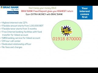 BRAC Bank FDR- Extra Income