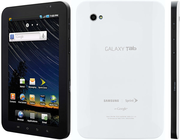 Samsung Galaxy Tab wi-fi 3g 16 gb wit box large image 0